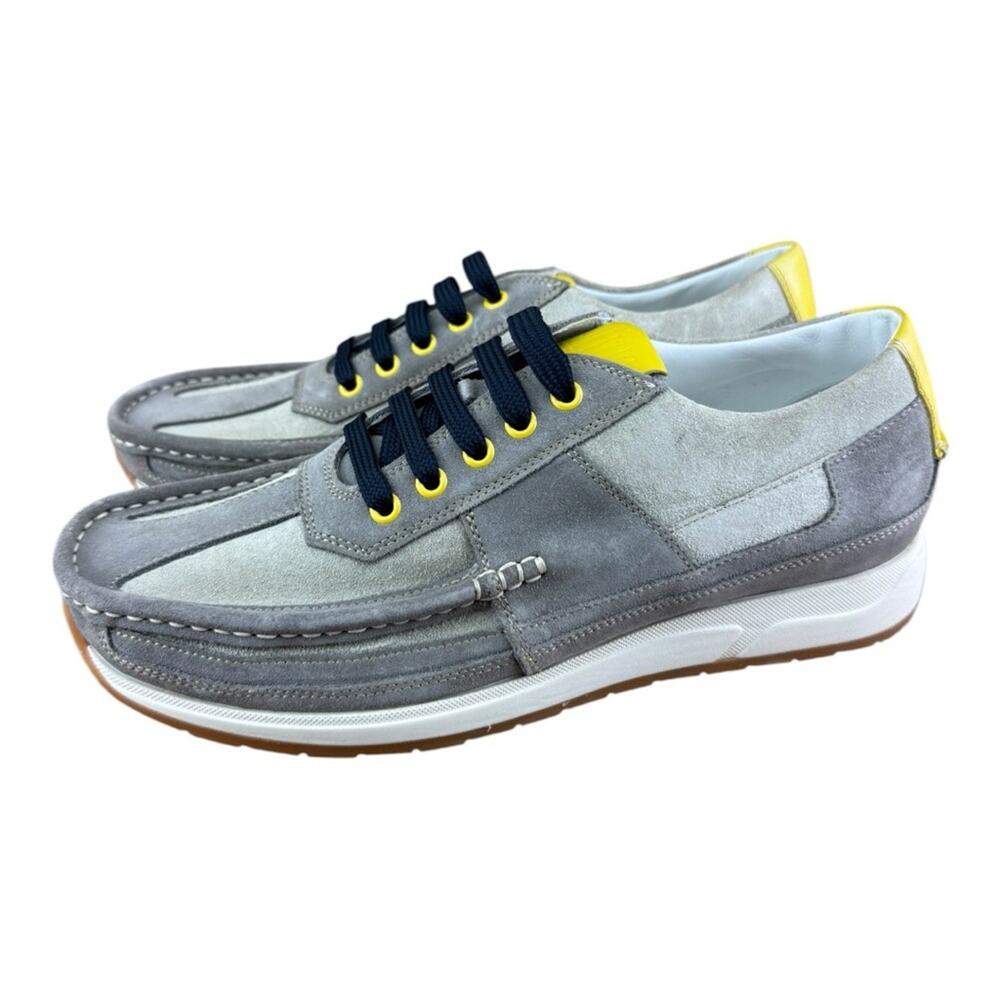 Galizio Torresi Men’s  size 8.5-9 super light Suede Casual Sneakers  Boat